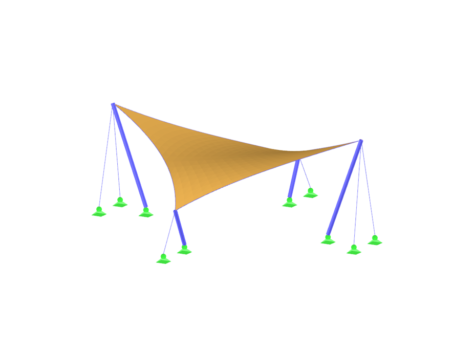 Membránová střecha