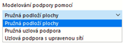 Výběr modelu podpory