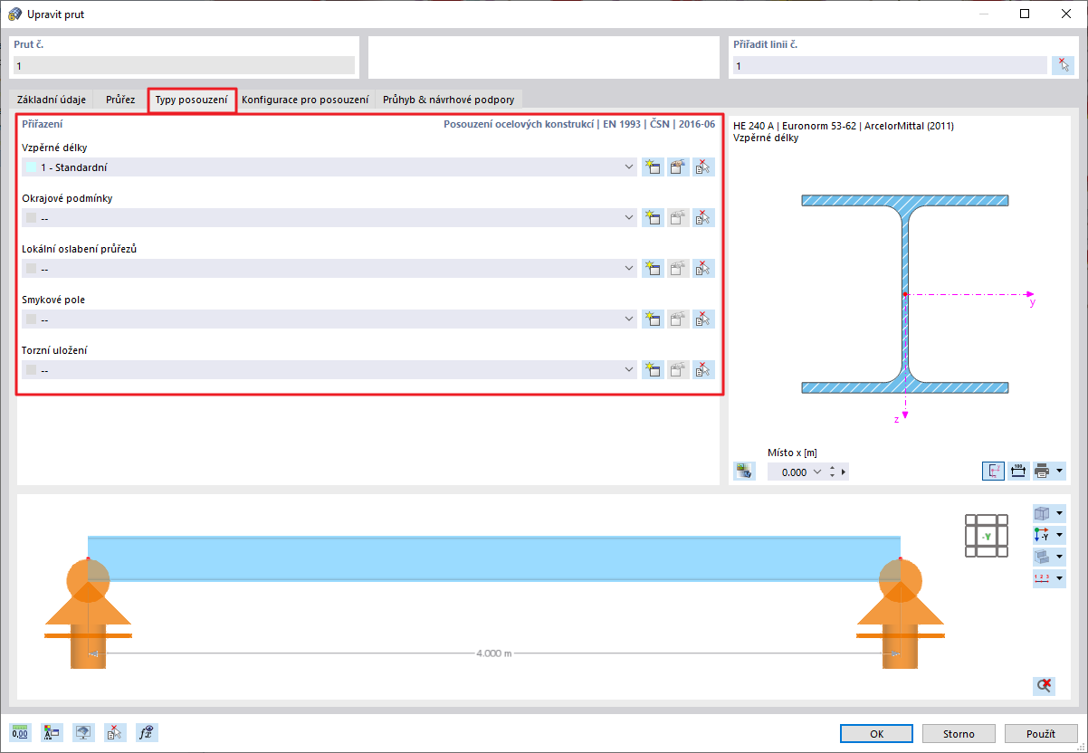 FAQ 005039 | Jak mohu otevřít addon pro posouzení oceli, dřeva nebo betonu (a dalších)?