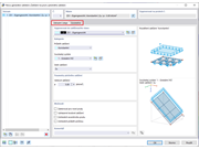 FAQ 005053 | Jaké jsou možnosti pro přerozdělení plošných zatížení na pruty rovinného prutového systému?