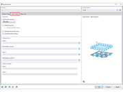 FAQ 005053 | Jaké jsou možnosti pro přerozdělení plošných zatížení na pruty rovinného prutového systému?
