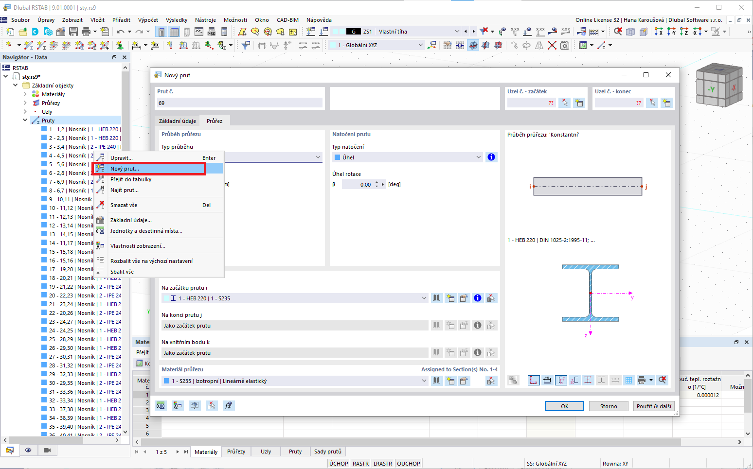 Funkce 002052 | Intuitivní uživatelské rozhraní