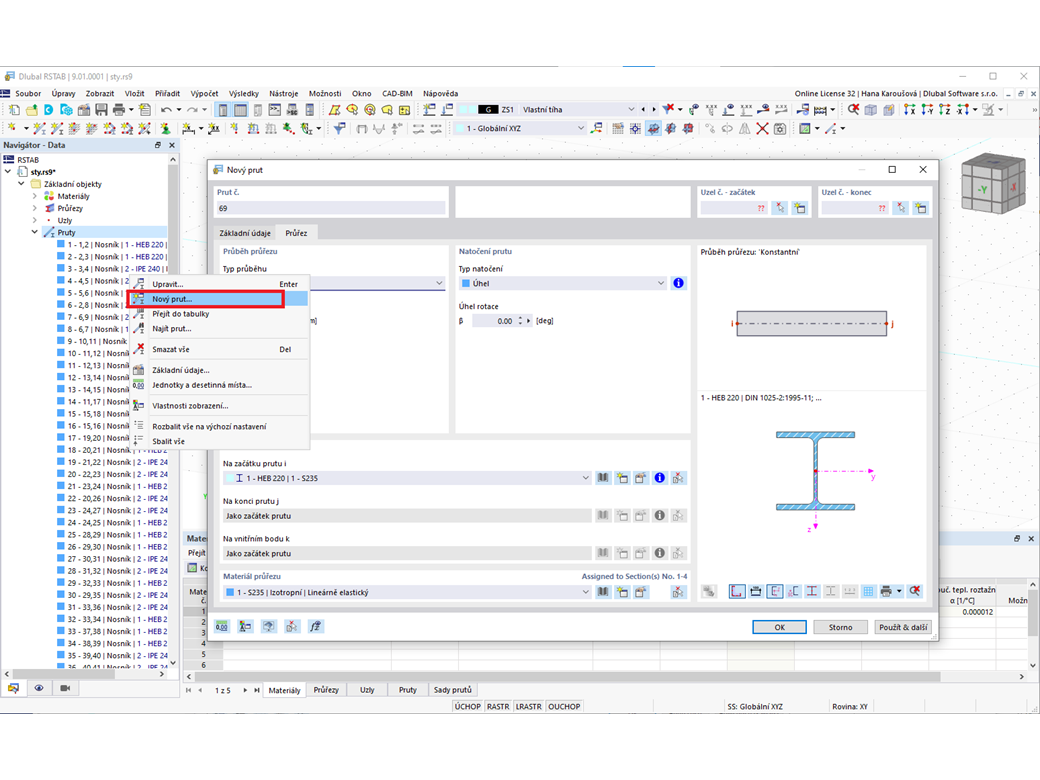 Funkce 002052 | Intuitivní uživatelské rozhraní