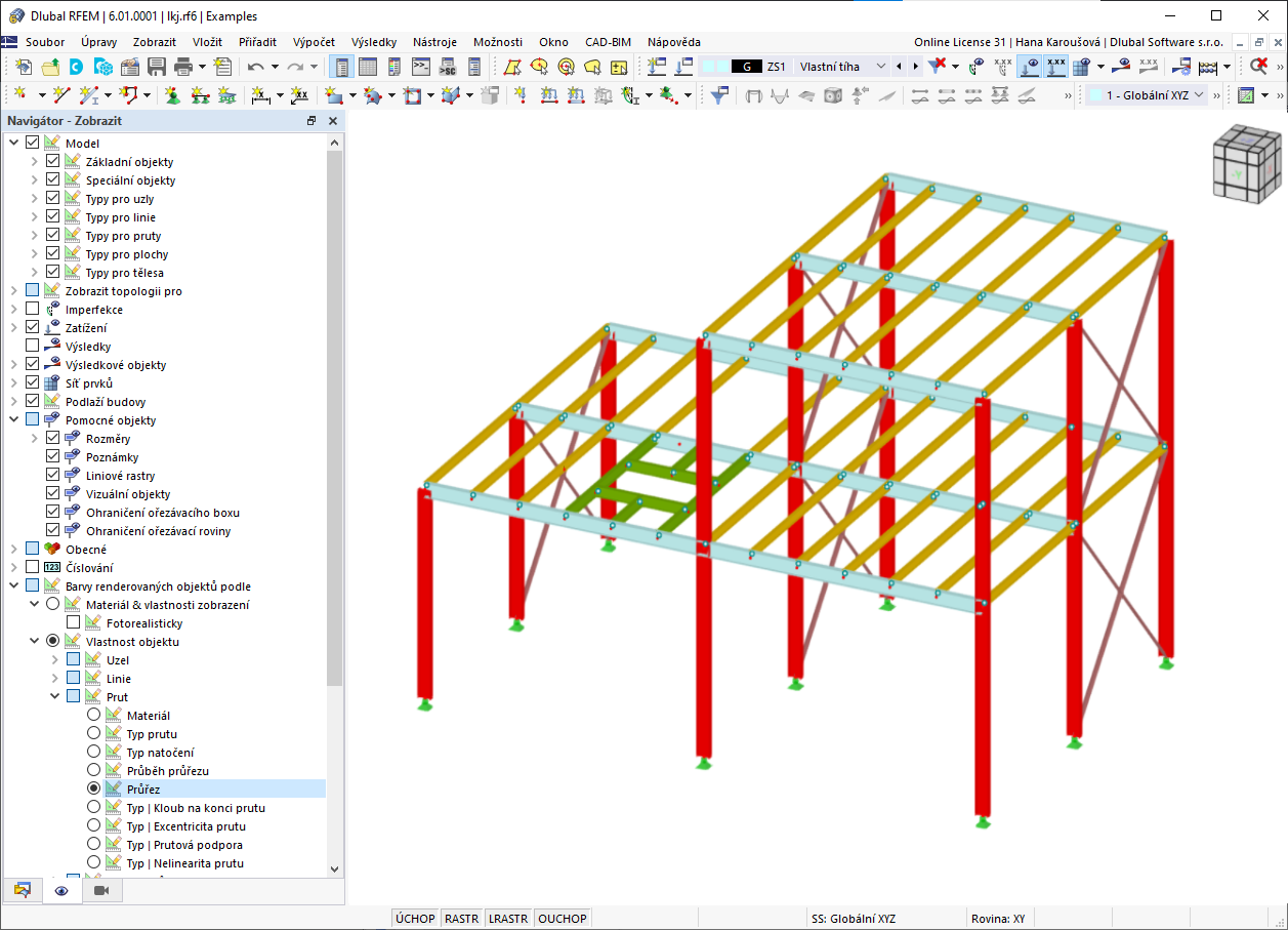 Funkce 001984 | Vlastnosti zobrazení