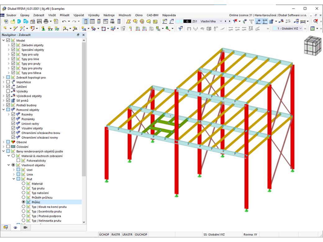 Funkce 001984 | Vlastnosti zobrazení