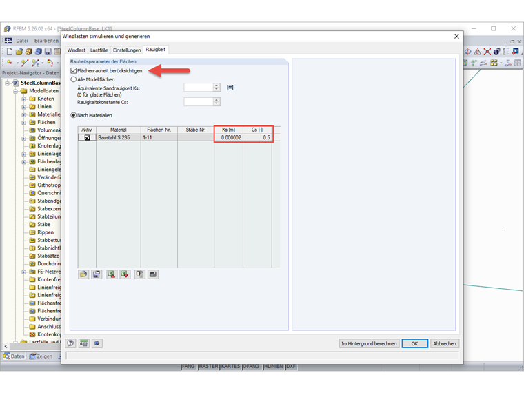 FAQ 004391 | Je v programu RWIND Simulation používán model mezní vrstvy?