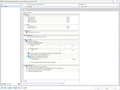 Zobrazení konfigurace mezního stavu použitelnosti pro betonové deformace v prostředí RFEM 6.