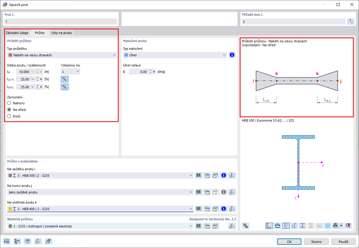 FAQ 005059 | Wie kann eine Voute am Stab eingefügt werden?