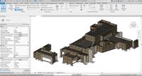 CAD model v aplikaci Revit (© JCR Estructural)