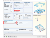FAQ 005076 | Jak mohu aplikovat zatížení větrem na pruty otevřených konstrukcí?