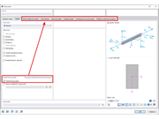 FAQ 005077 | Kde mohu zadat různé údaje pro posouzení (například vzpěrné délky)?