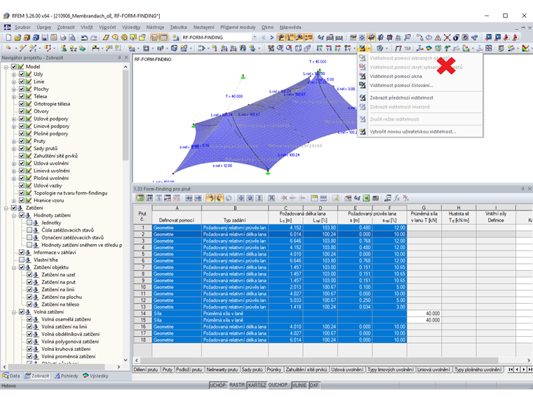 FAQ 005079 | Kann ich eine Sichtbarkeit aus Objekten erstellen, obwohl die Funktion ausgegraut ist?