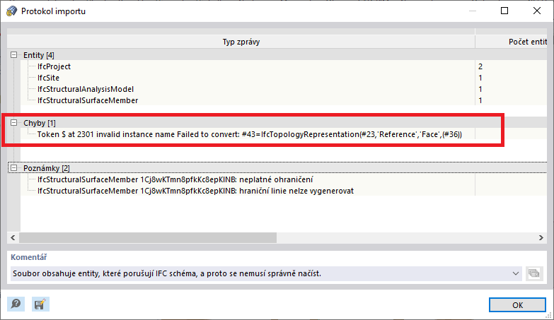 FAQ 005080 | Při pokusu o import prvku z Pythonu do programu RFEM se zobrazí chybové hlášení. Jak mohu tento problém vyřešit?