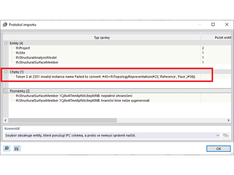FAQ 005080 | Při pokusu o import prvku z Pythonu do programu RFEM se zobrazí chybové hlášení. Jak mohu tento problém vyřešit?