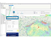 Automatické převzetí polohy staveniště pro stanovení zatížení