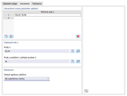 Zadání geometrie roviny plošného zatížení