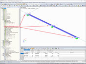 FAQ 005088 | Jak lze v grafice zobrazit další informace o kloubech na koncích prutů?