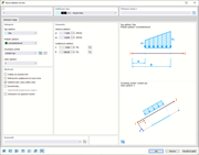 Dialog ' Nová sada linií pro zatížení '