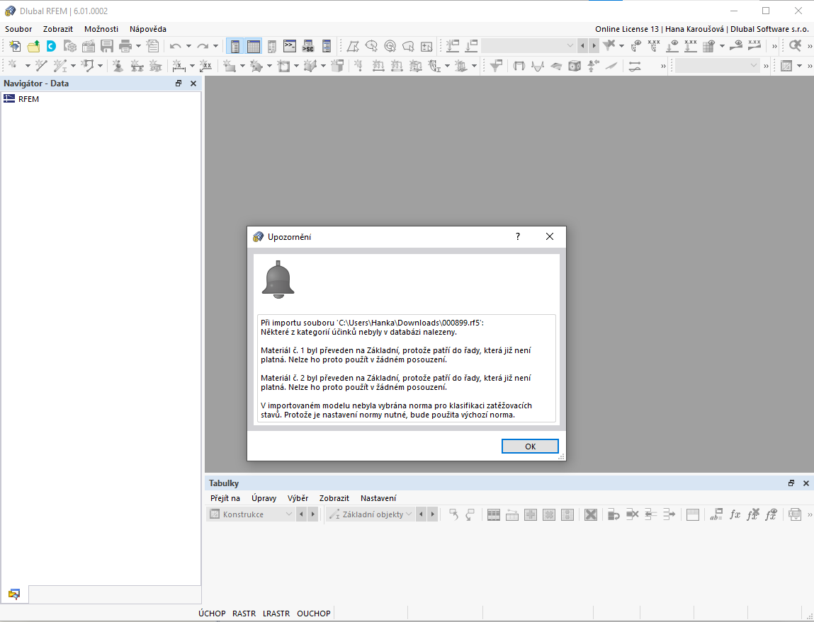 FAQ 005104 | Mohu v programu RFEM 6 otevřít modely z programu RFEM 5 bez ztráty dat?