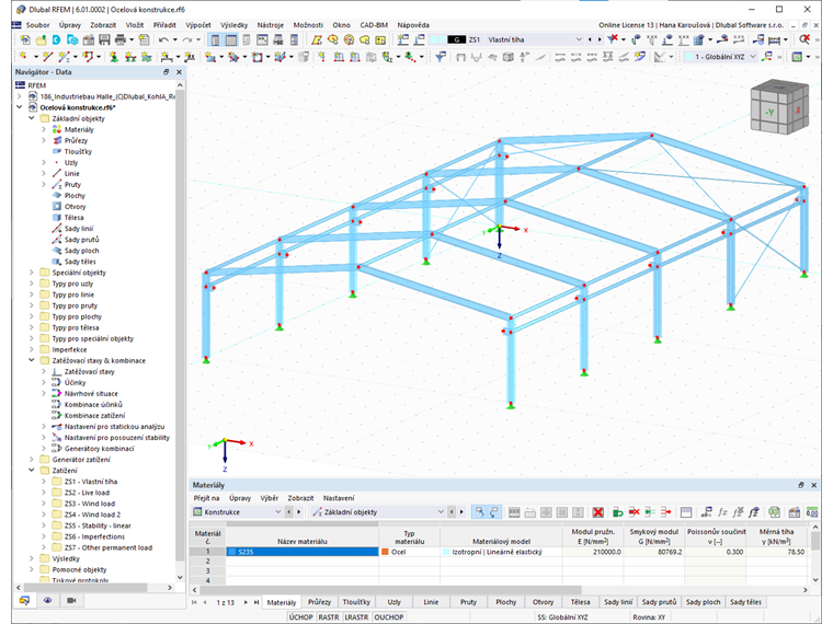 FAQ 005103 | Vypadá rozhraní programu RFEM 6 jako program RFEM 5?