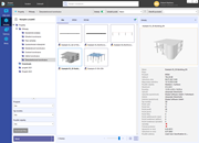 Uspořádání modelů v Dlubal centru