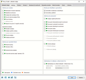 Dialog 'Nový model – Základní údaje', Záložka 'Addony'