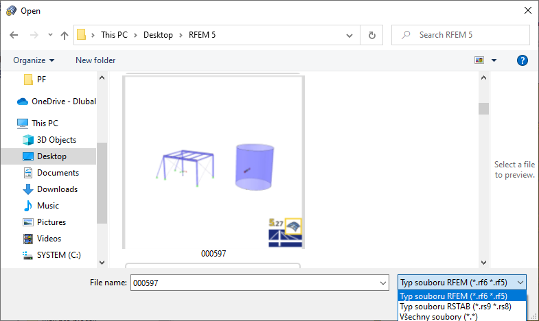 FAQ 005121 | Mohu své staré modely z RFEM 5 bez problémů otevřít a dále upravovat v programu RFEM 6?