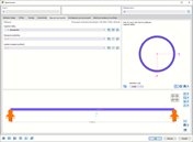 Přiřazení typu vzpěrné délky prutu v dialogovém okně
