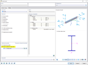 Dialog "Upravit prut", Posouzení oceli pomocí nadřazené sady prutů