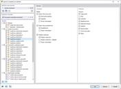 Správce tabulek výsledků pro posouzení oceli, využití po prutech