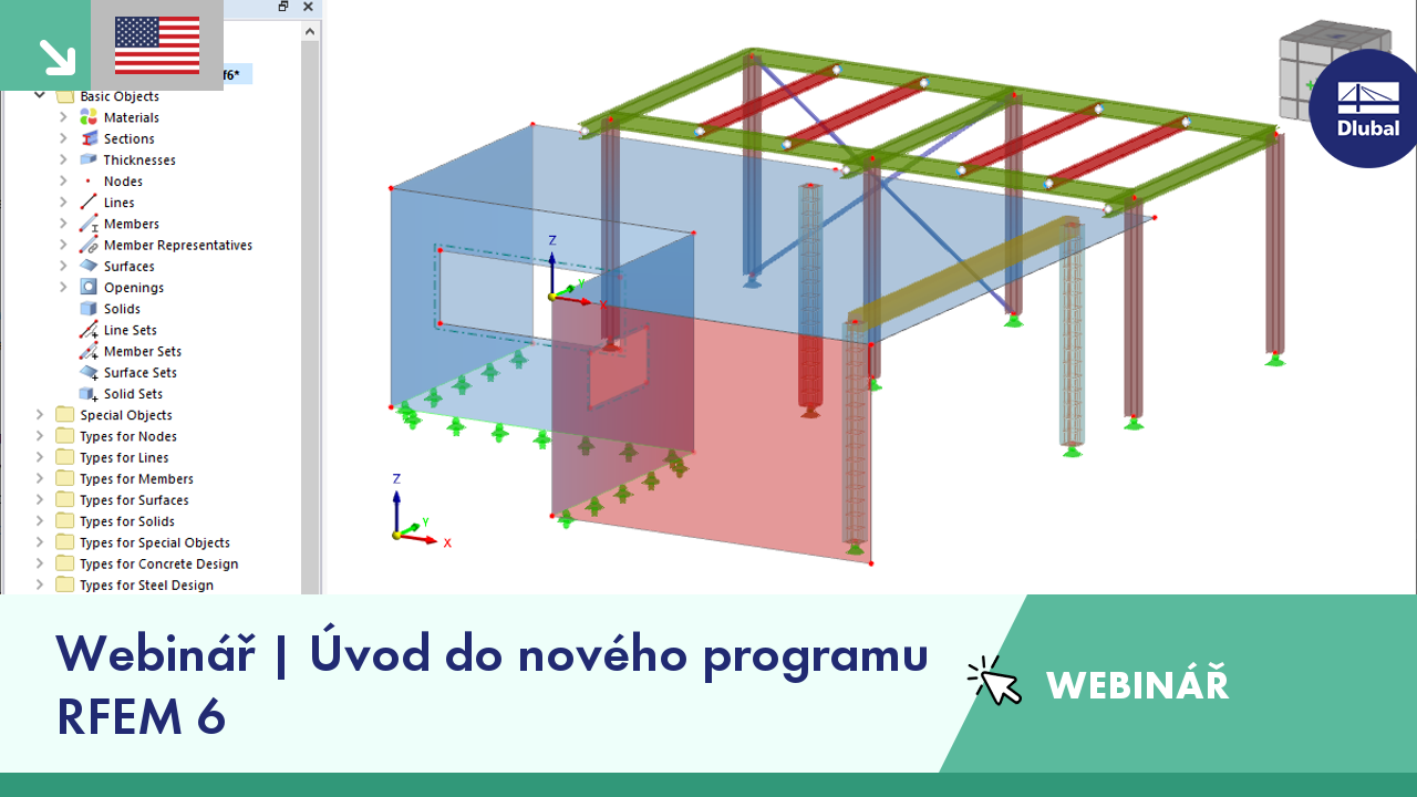 Úvod do nového programu RFEM 6