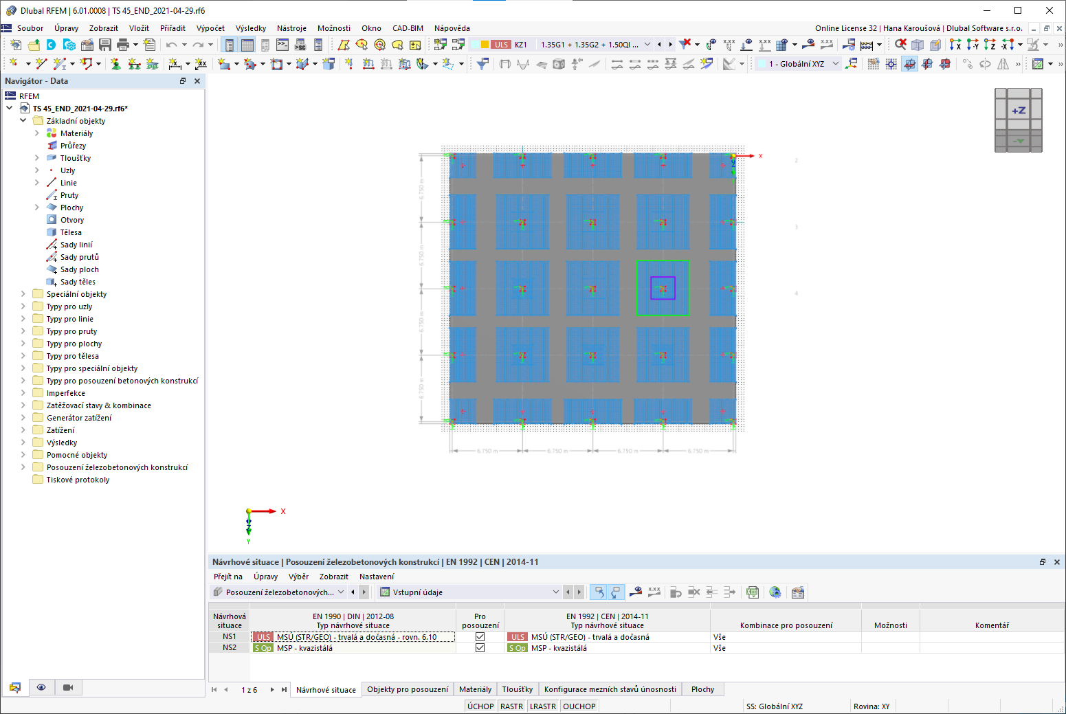 Přídavná prutová výztuž