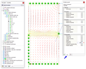 Zobrazení trajektorií hlavních os