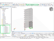 Fáze výstavby v programu RFEM 6