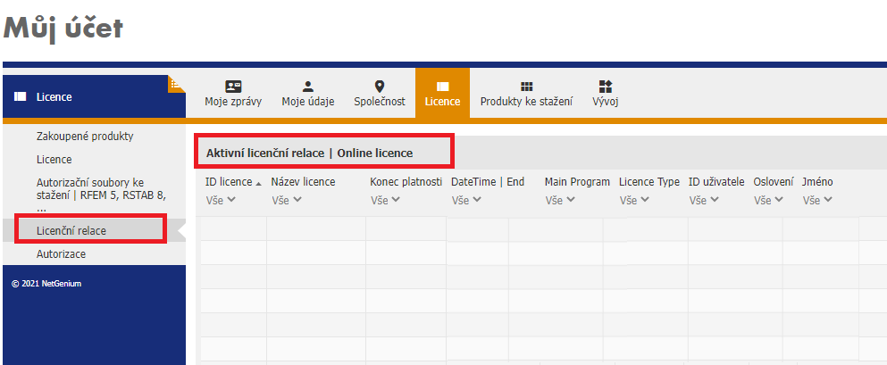 FAQ 005139 | Zakoupili jsme několik licencí. Jak mohu přesunout autorizaci z jedné licence do druhé?