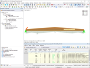 Analýza výsledků návrhu dřevěných konstrukcí s důrazem na mezilehlé uzlové podpory s ohledem na pevnost a stabilitu zúžených a zakřivených prutů.