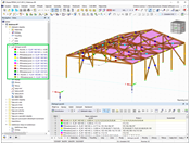 Zástupci prutů v programu RFEM 6