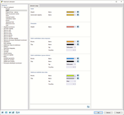 Nastavení barev pro výběr