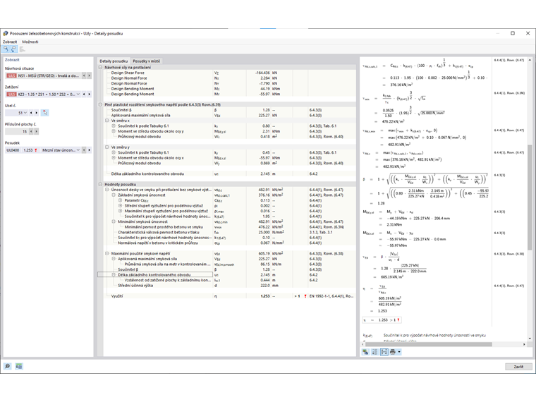 Detaily posudku na protlačení