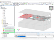 Grafické zobrazení přídavné výztuže plochy