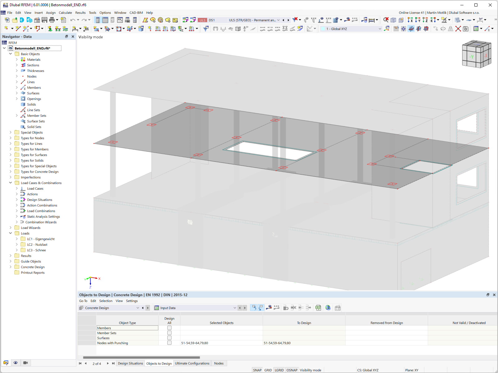 Objekty pro posouzení