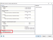 FAQ 005166 | Je možné zobrazit analýzu deformace plochy (mezní hodnota 0,5 ‰)?