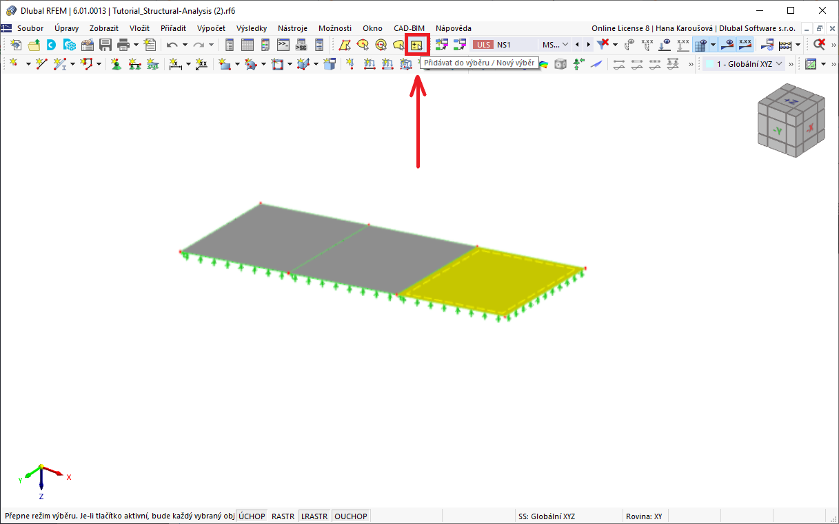 FAQ 005167 | Jak mohu vybírat objekty jeden po druhém nebo je přidat do výběru? A jak funguje zrušení výběru?