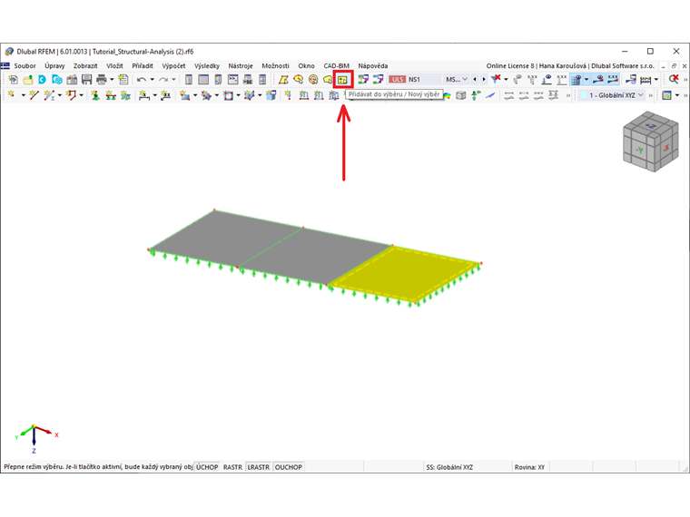 FAQ 005167 | Jak mohu vybírat objekty jeden po druhém nebo je přidat do výběru? A jak funguje zrušení výběru?