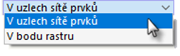 Spočítat výsledky ploch v uzlech sítě nebo bodech rastru