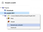 Otevření místní nabídky projektu