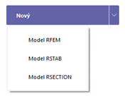 Vytvoření nového modelu