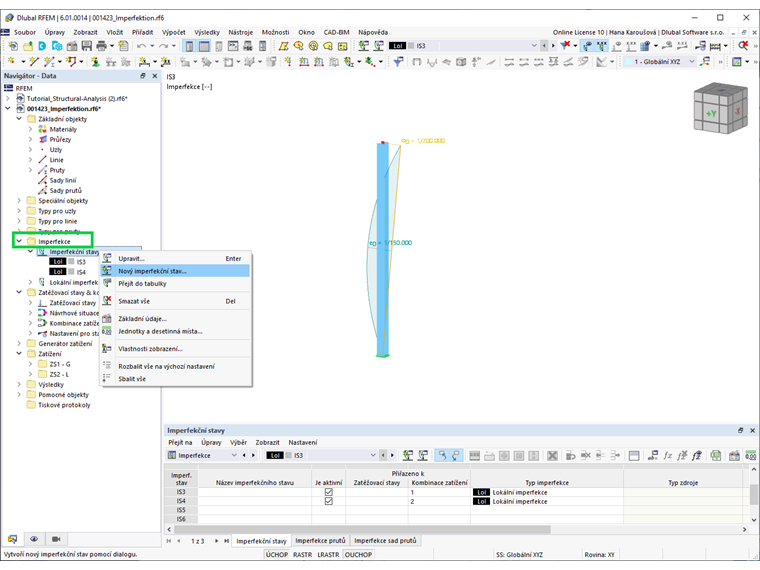 Nový imperfekční stav