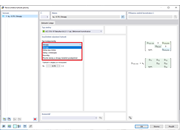 Výběr typů komponent