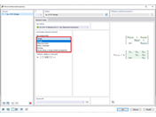 Výběr typů komponent